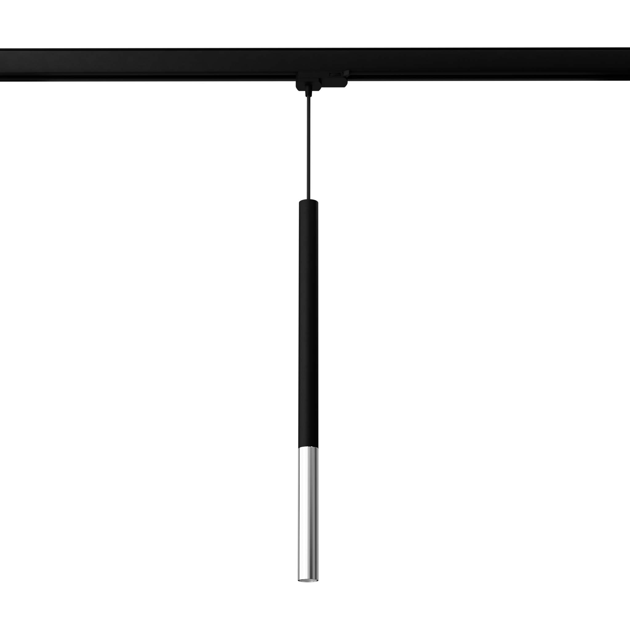 Lampa sufitowa szynowa MOZAICA czarny/chrom 1xG9