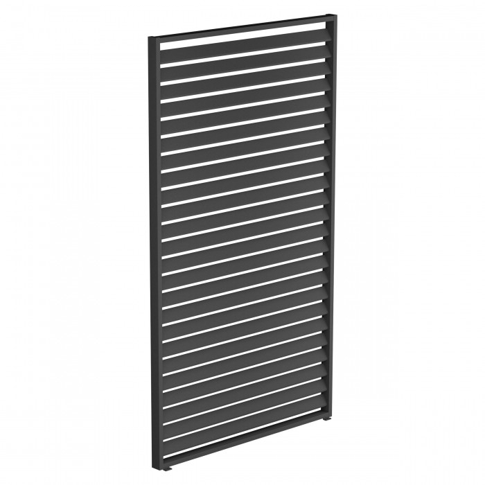 Panel żaluzjowy (N) LUXE 123x218cm do 4m antracyt