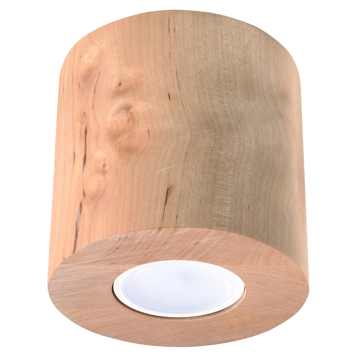Lampa sufitowa ORBIS naturalne drewno 1xGU10