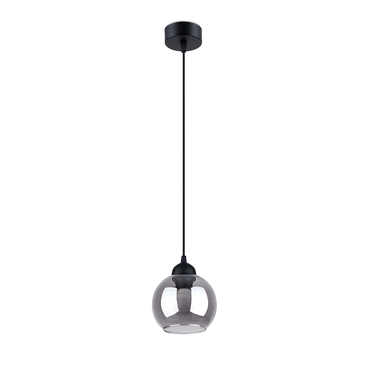 Lampa wisząca ALINO 1 czarna 1xE27