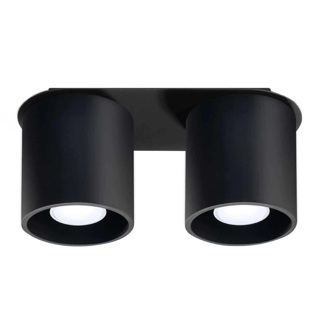 Lampa sufitowa ORBIS 2 czarny 2xGU10