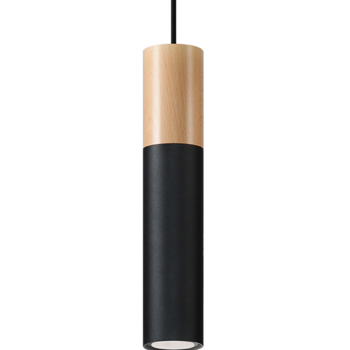 Lampa wisząca PABLO czarna 1xGU10