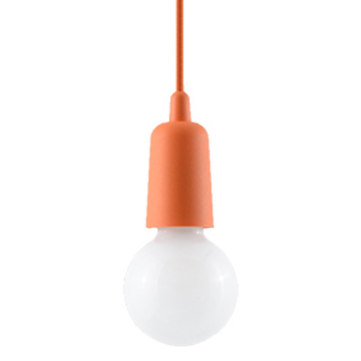 Lampa wisząca DIEGO 1 pomarańczowy 1xE27