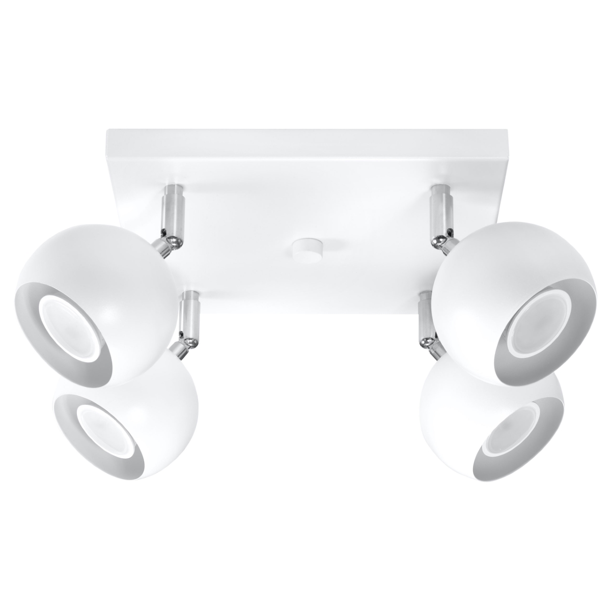 Lampa sufitowa OCULARE 4 biały 4xGU10