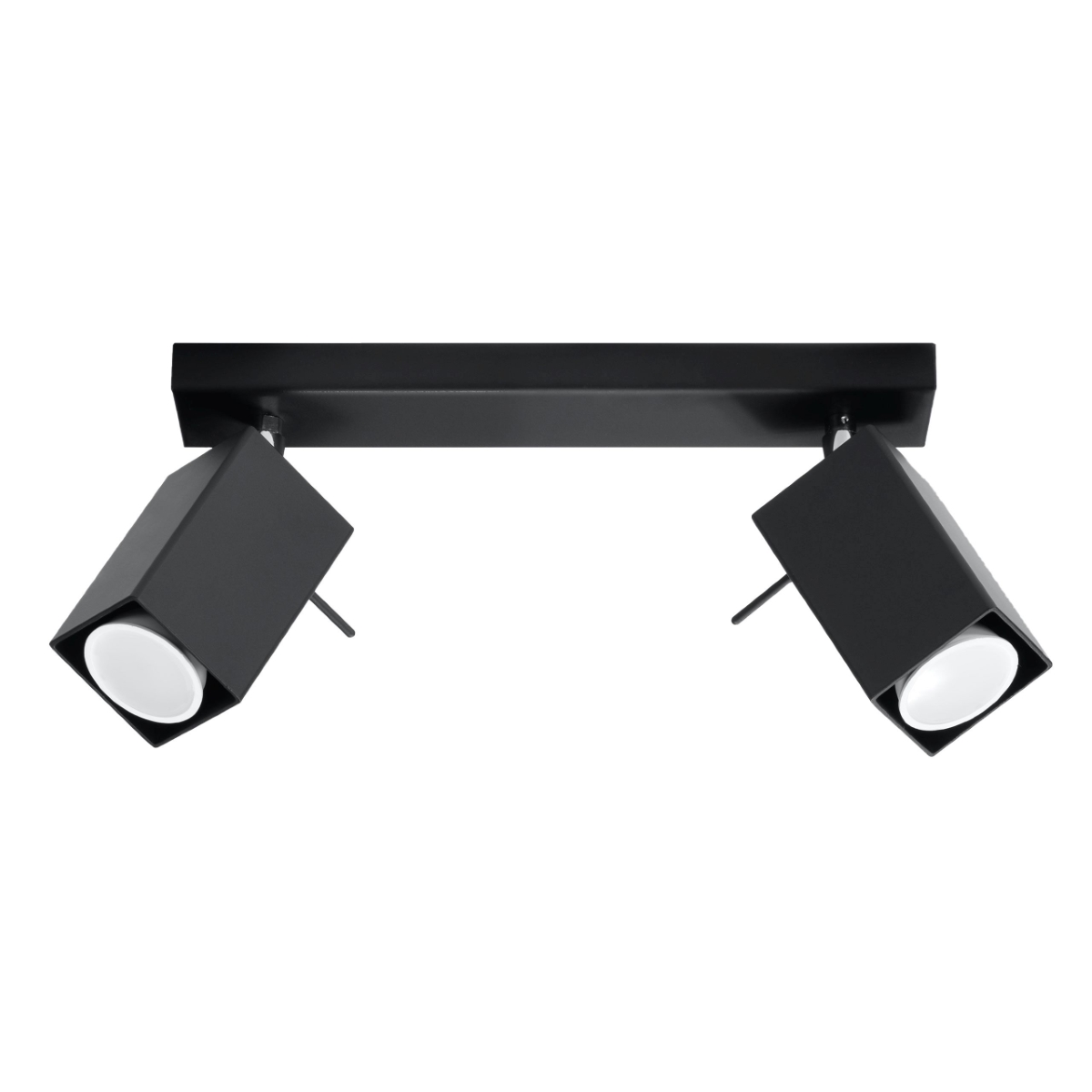 Lampa sufitowa MERIDA 2 czarny 2xGU10