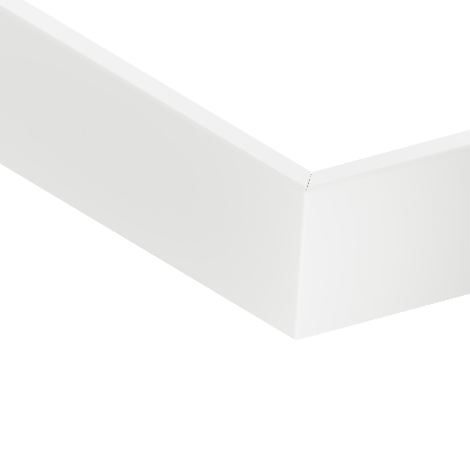 Narożnik Alpha 90° bezszwowy 80x40 Biały