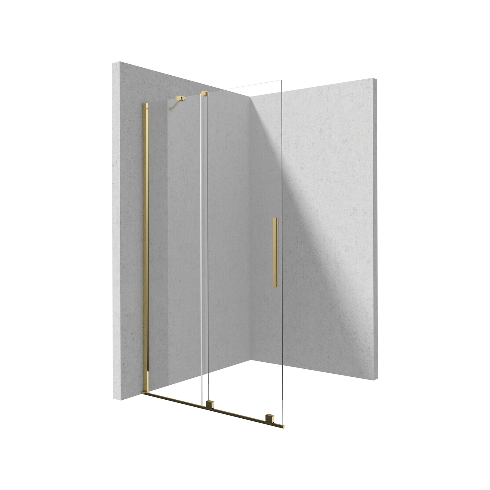 Ścianka prysznicowa walk-in 120 cm - przesuwna Deante