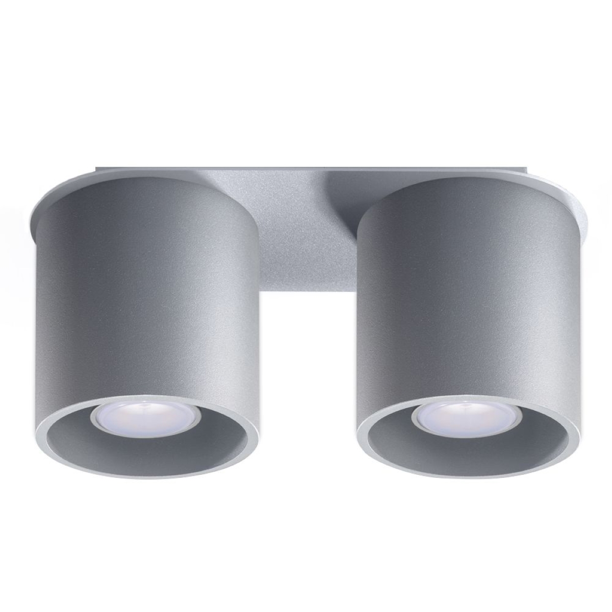 Lampa sufitowa ORBIS 2 szary 2xGU10