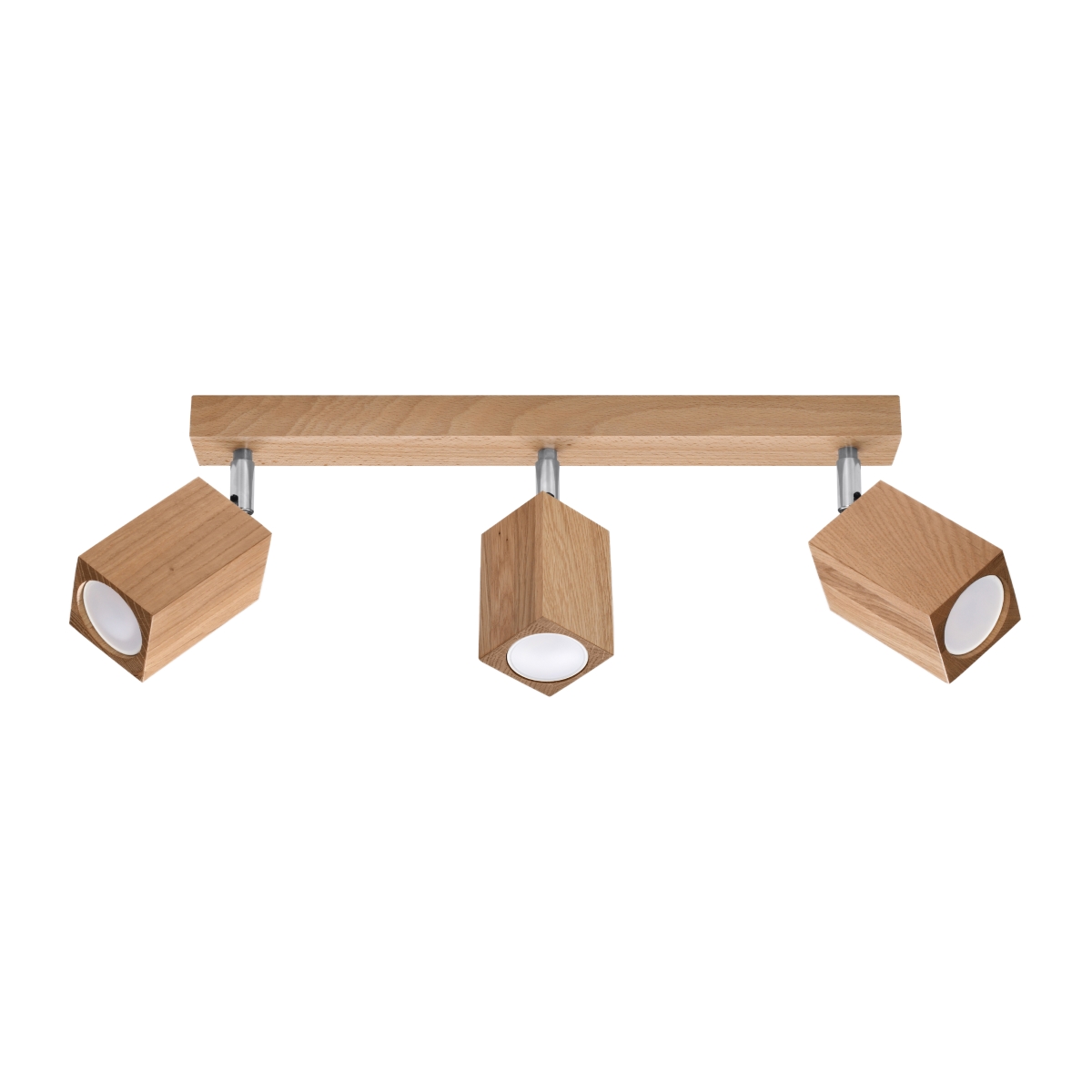 Lampa sufitowa KEKE 3 dąb 3xGU10