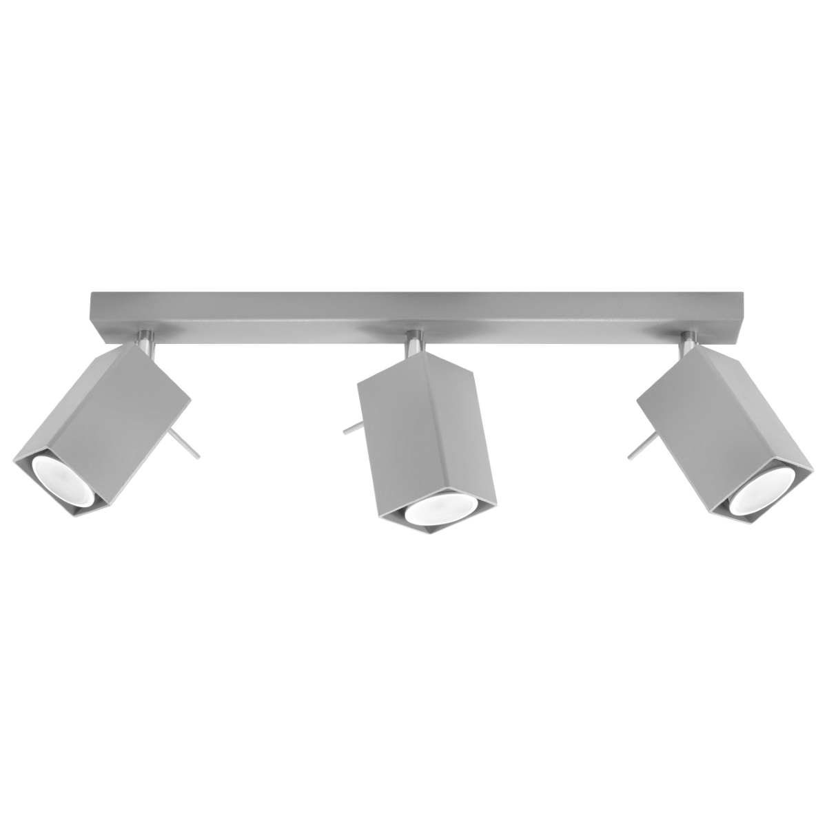 Lampa sufitowa MERIDA 3 szary 3xGU10