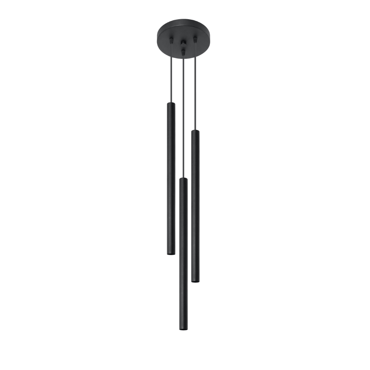 Lampa wisząca PASTELO 3P czarna 3xG9