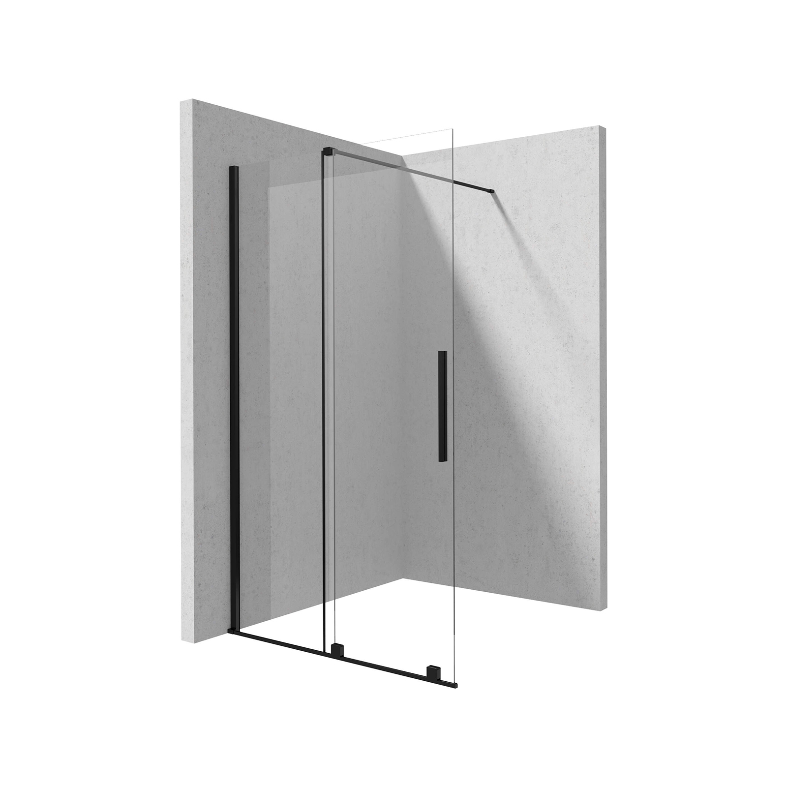 Ścianka prysznicowa walk-in 100 cm - przesuwna Deante
