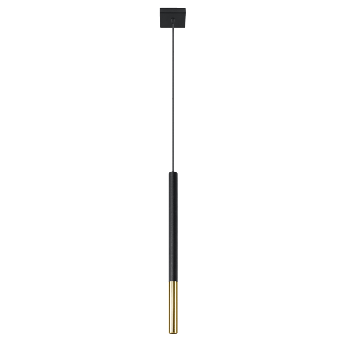 Lampa wisząca MOZAICA 1 czarny/złoto 1xG9