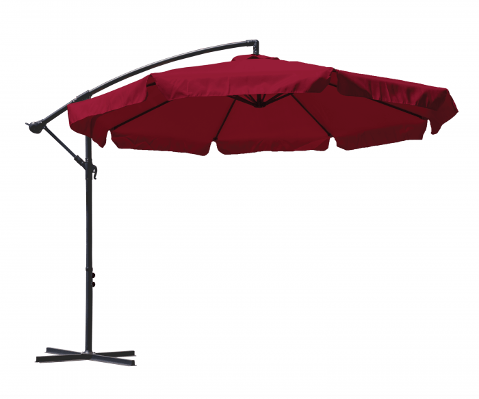 PARASOL OGRODOWY CZAPLA bordowy