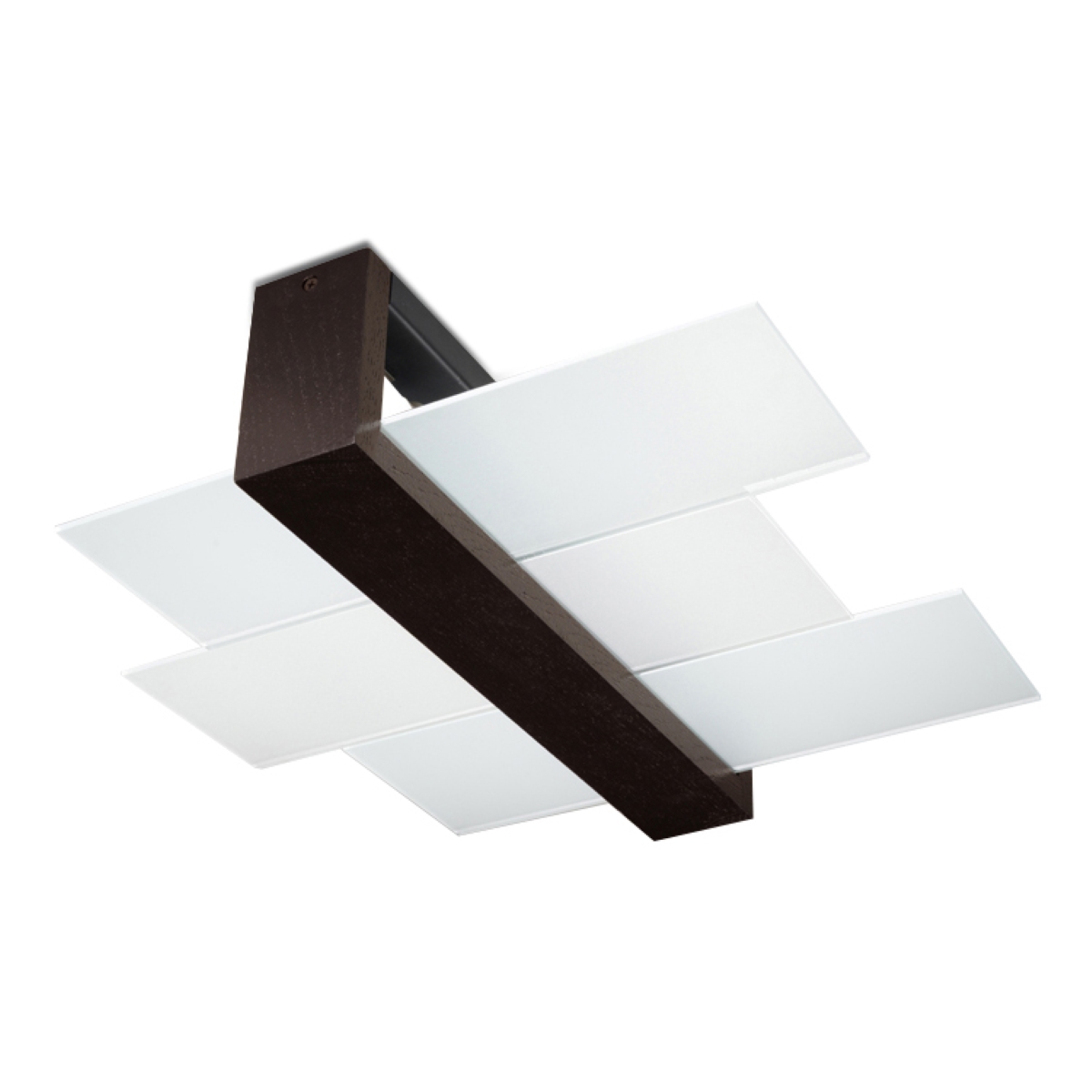 Lampa sufitowa FENIKS 2 wenge 2xE27
