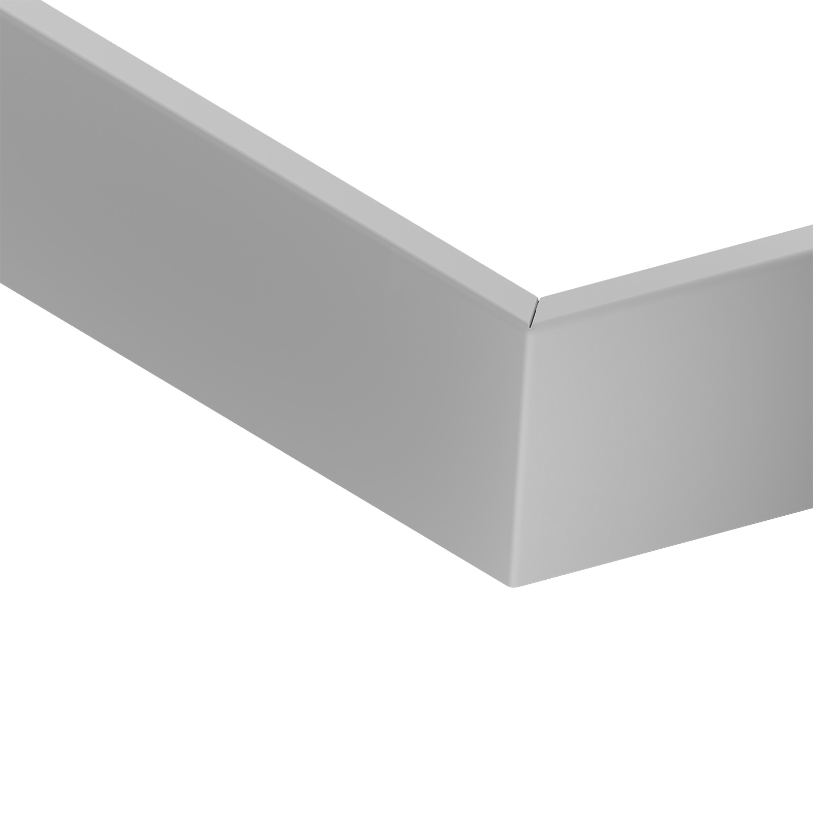 Narożnik Alpha 90° bezszwowy 80x40 Szary