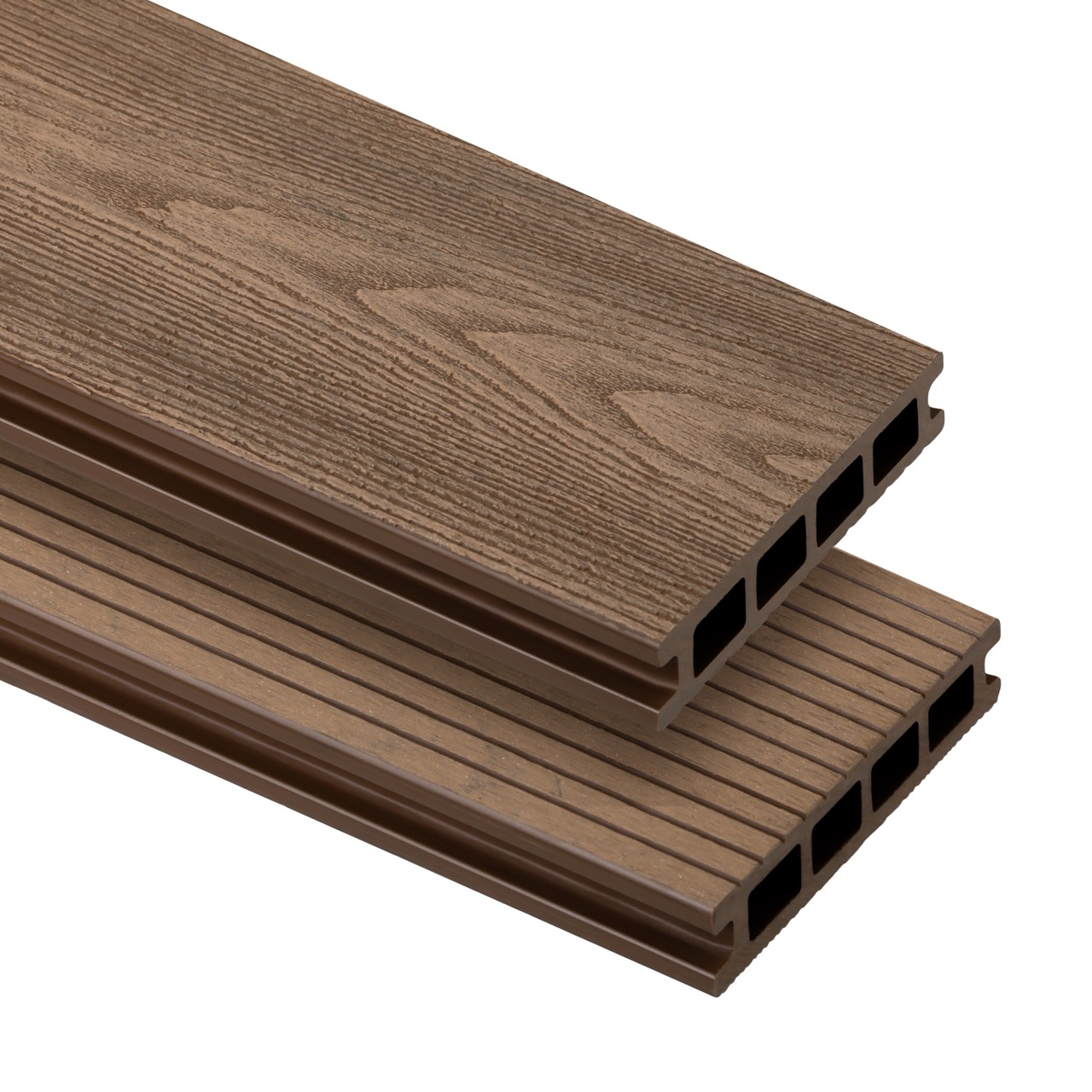 Deska tarasowa WPC BERGDECK S140 dł. 3m Ciemny Teak
