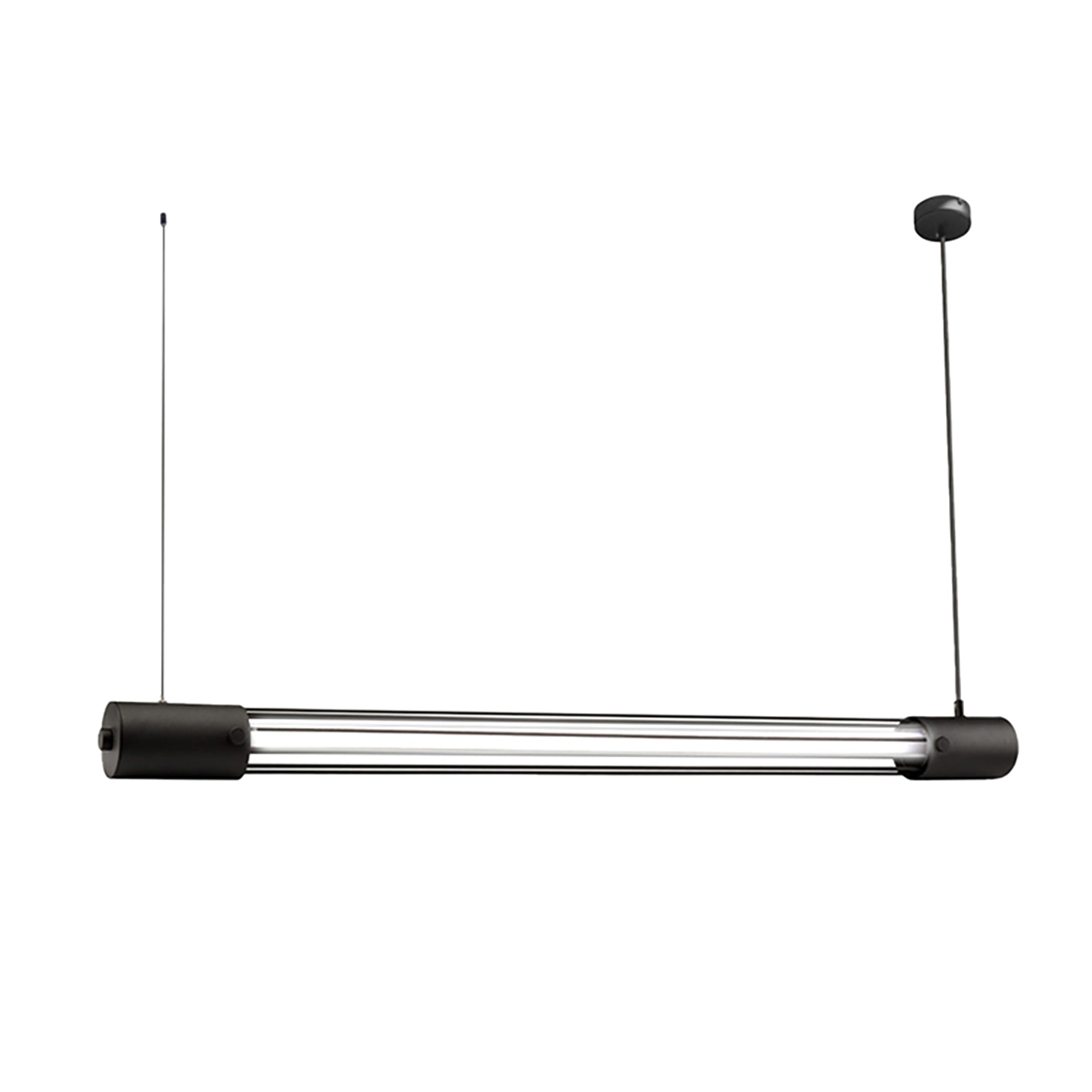 Lampa wisząca VALO czarne 1xT8