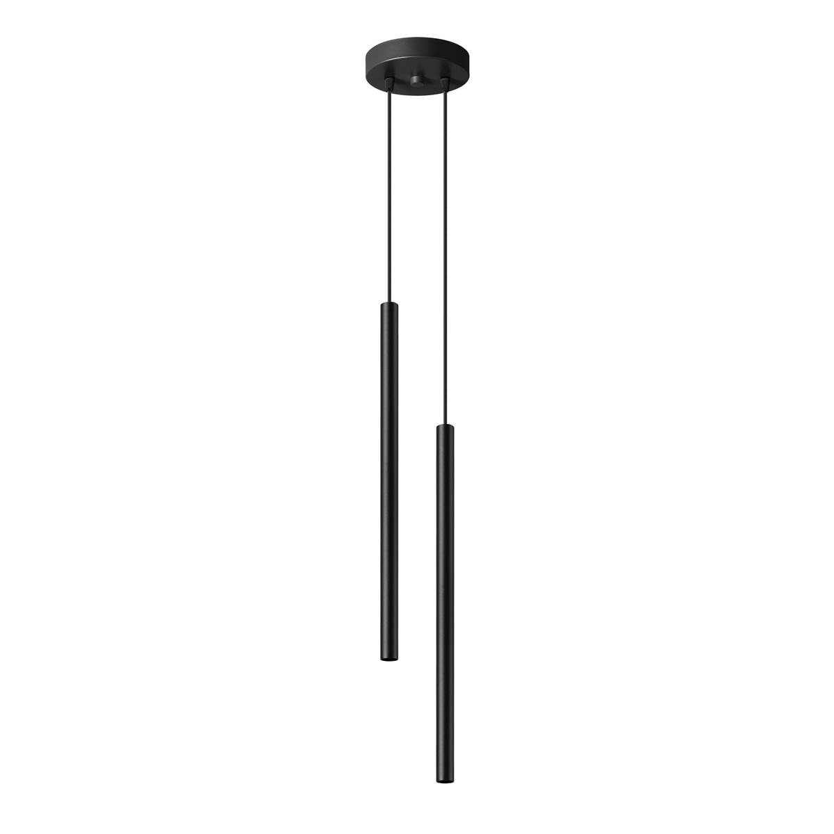 Lampa wisząca PASTELO 2 czarna 2xG9