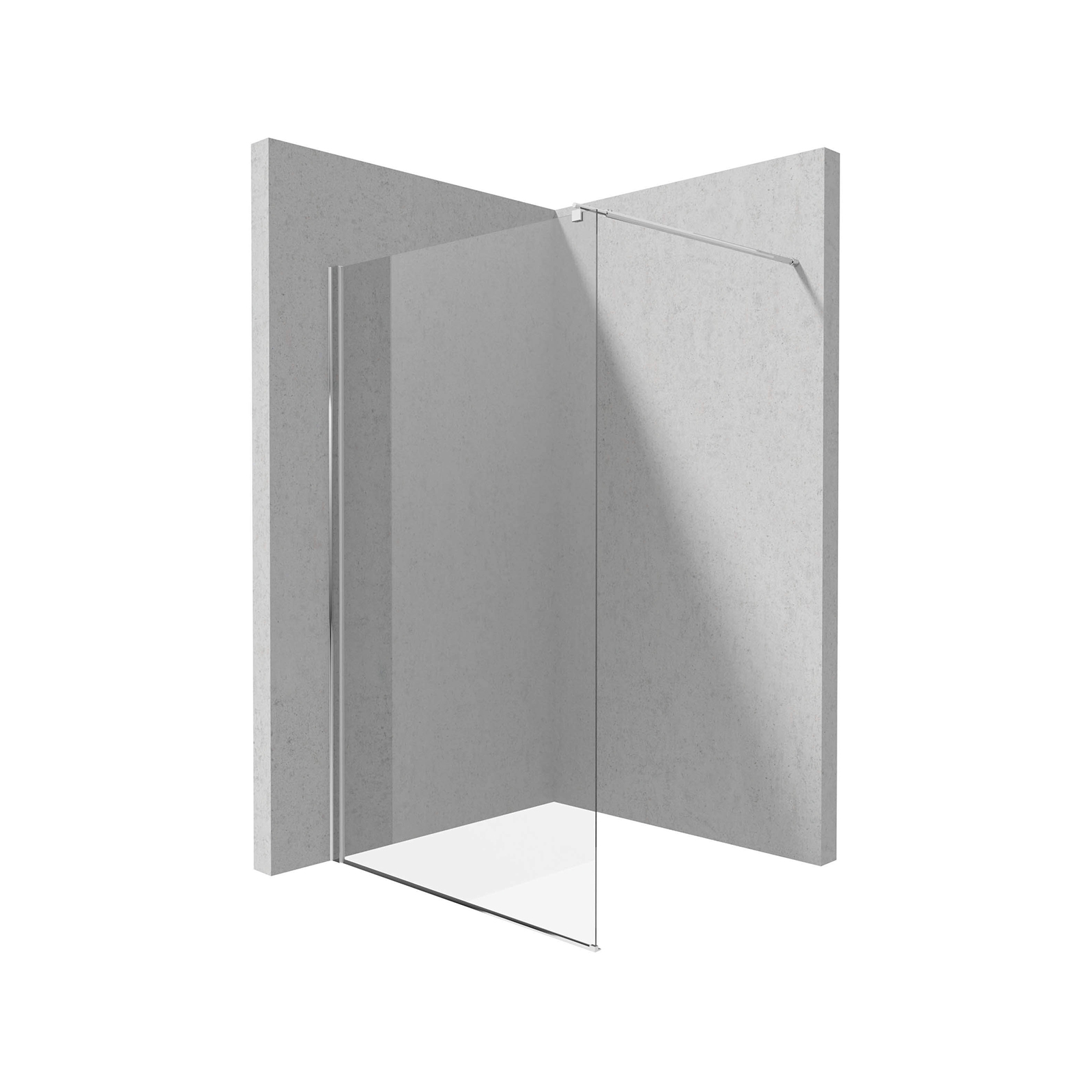Ścianka prysznicowa / walk-in systemu Kerria Plus - 120 cm Deante