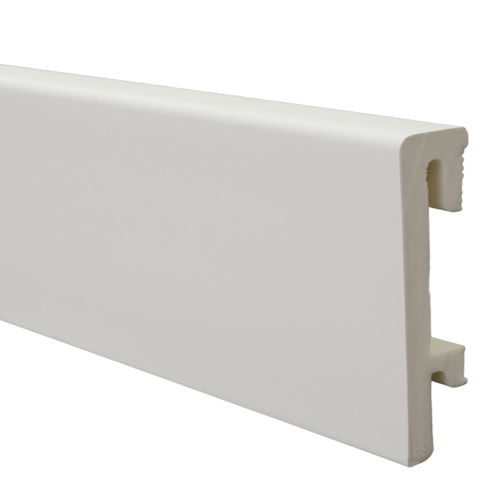 Listwa Bravo 80mm/2,4m Biały mat