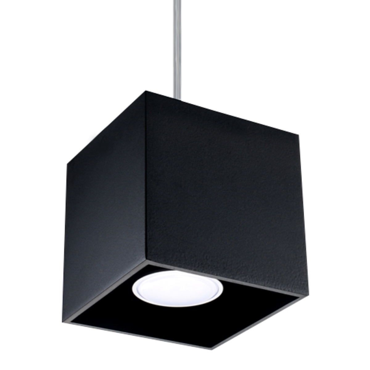 Lampa wisząca QUAD 1 czarny 1xGU10