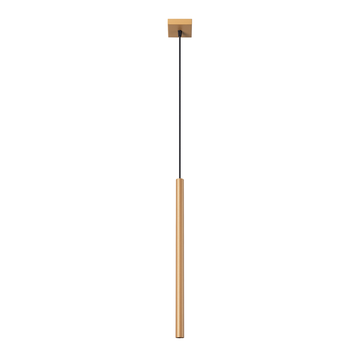 Lampa wisząca PASTELO 1 złota 1xG9