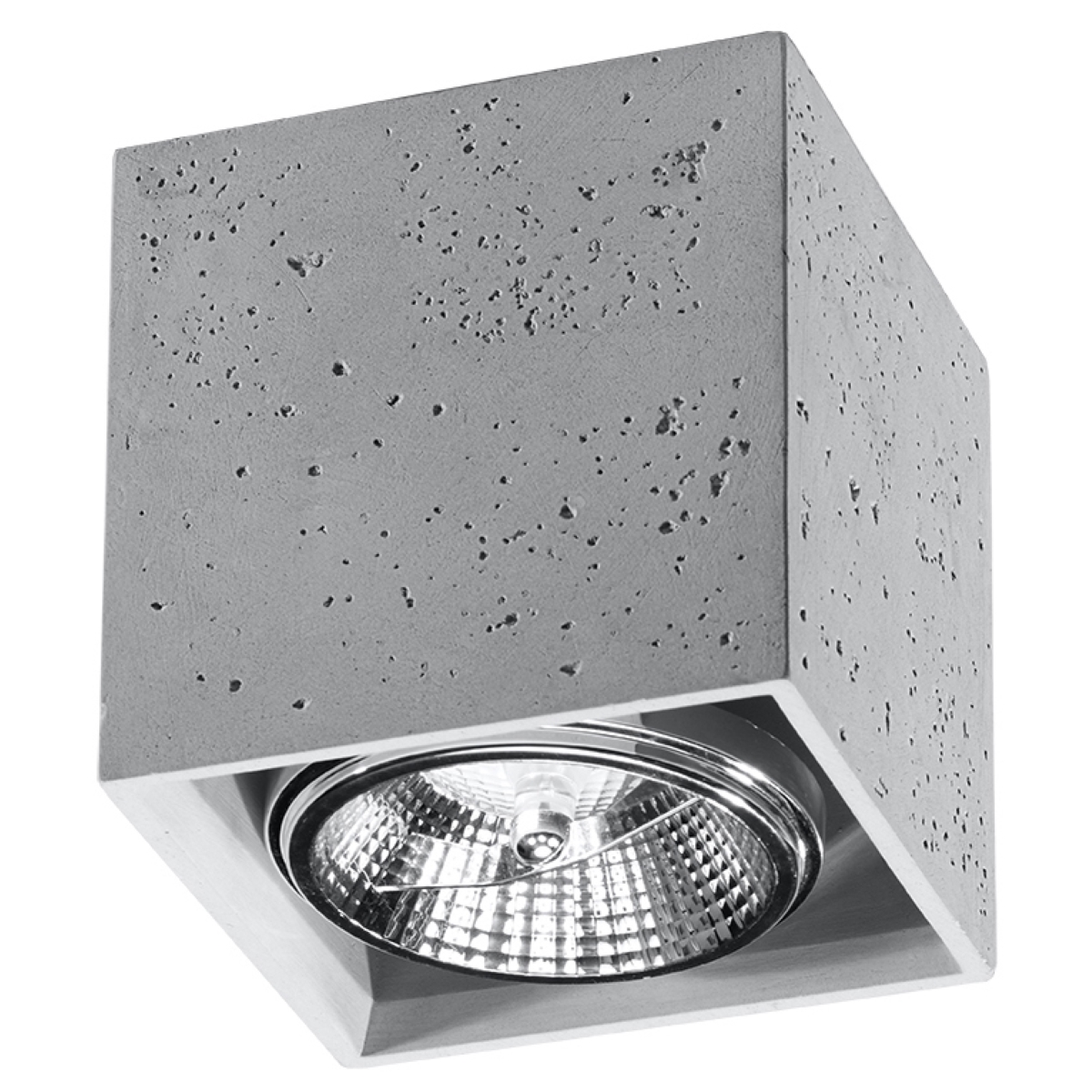 Lampa sufitowa VALDE 140 beton 1xGU10