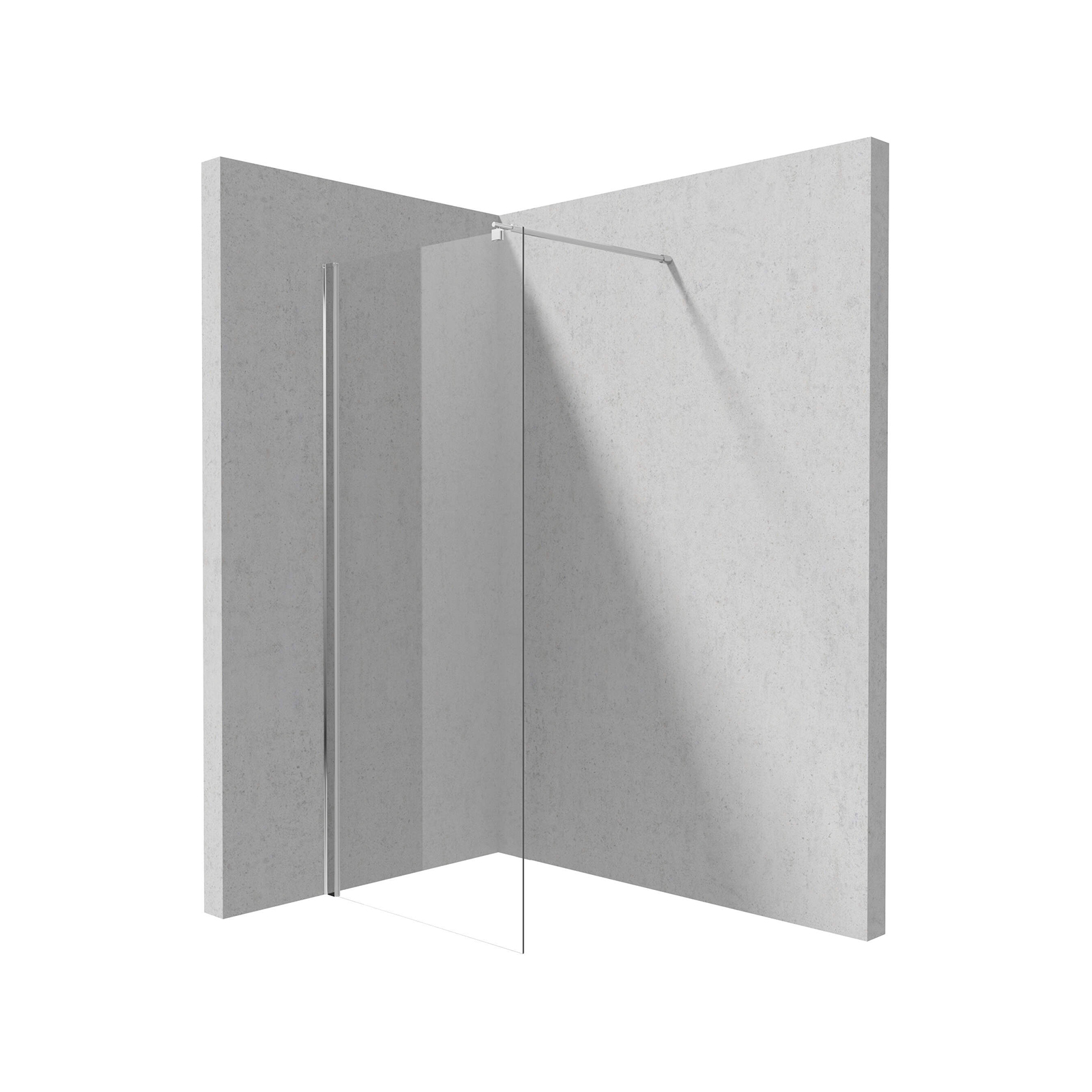 Ścianka prysznicowa / walk-in systemu Kerria Plus 90 cm Deante