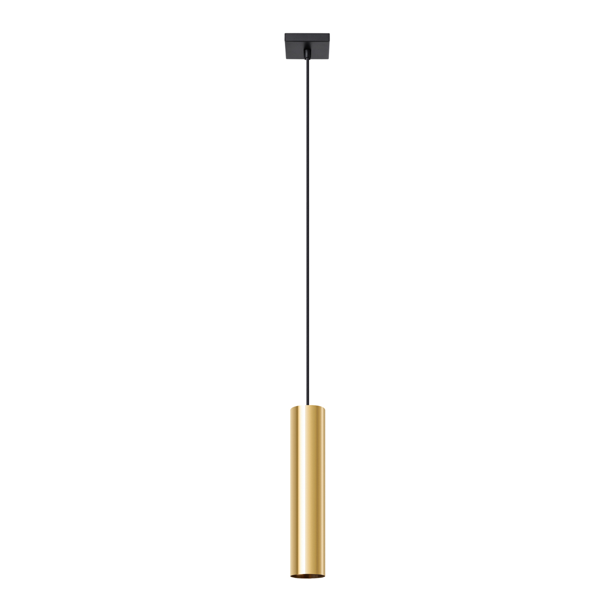 Lampa Wisząca LAGOS 1 złoty połysk 1xGU10