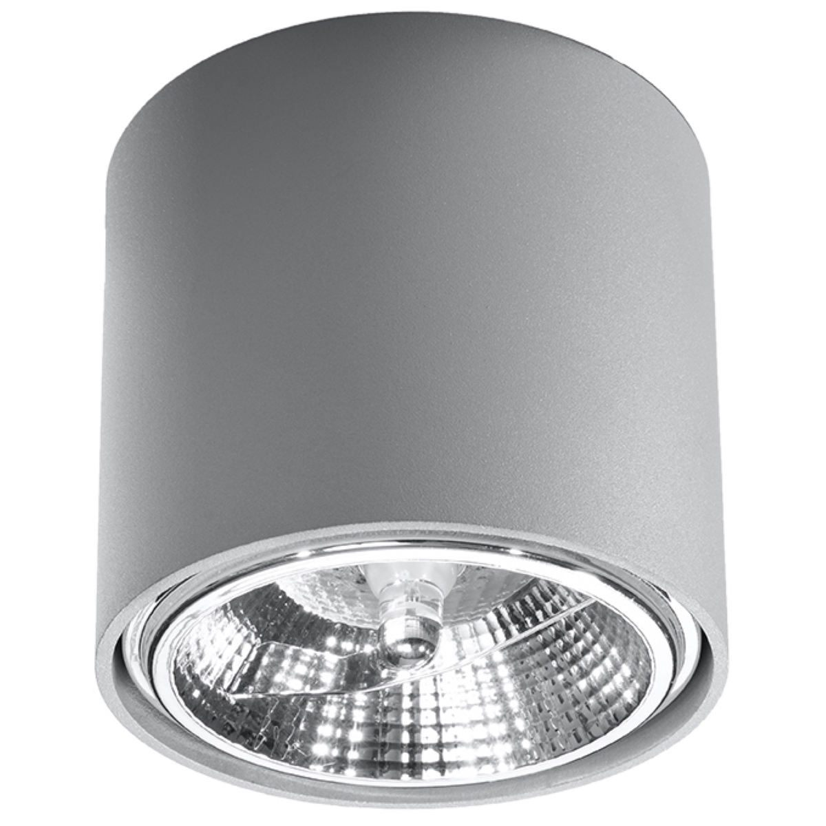 Lampa sufitowa TIUBE szary 1xGU10
