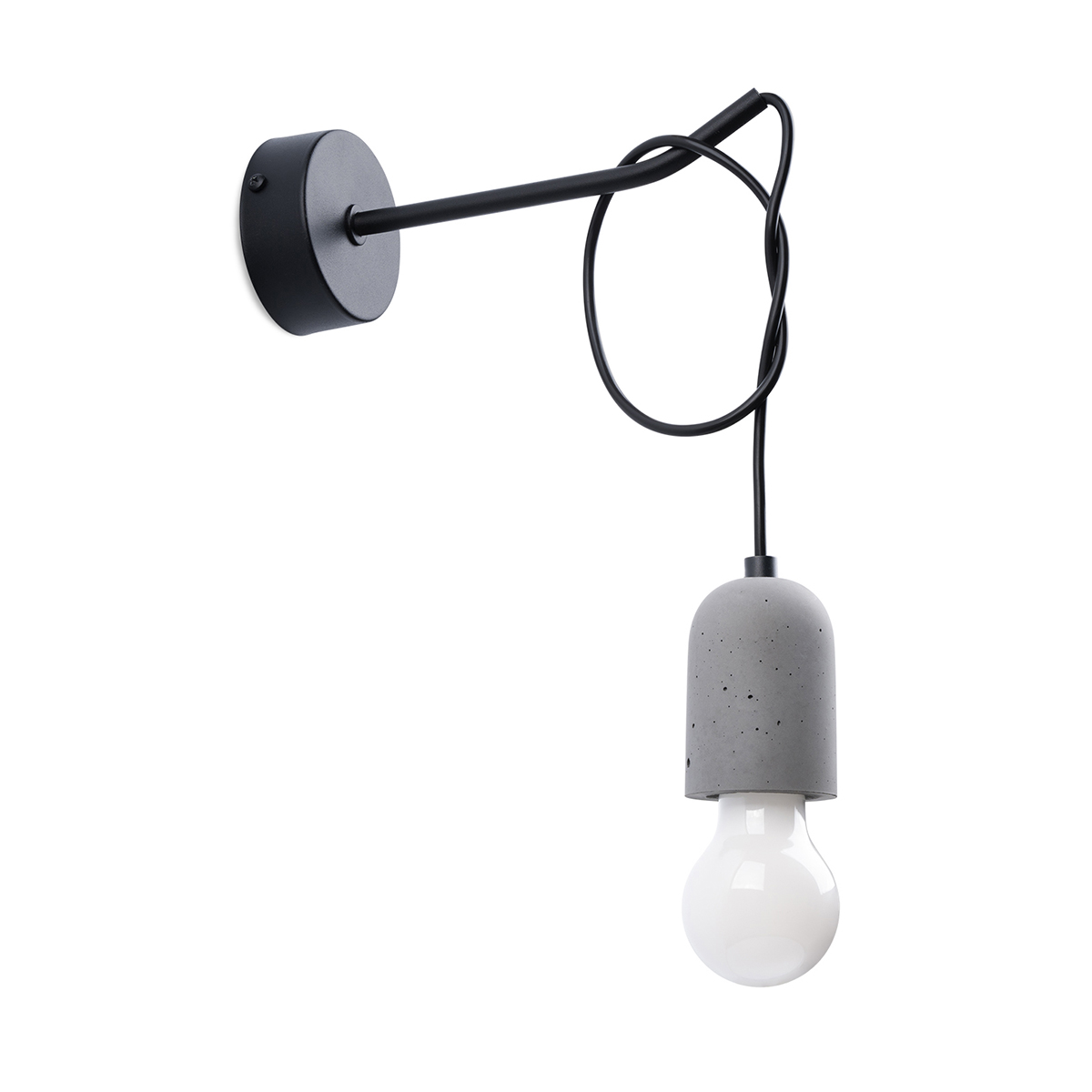 Kinkiet NESO beton 1xE27