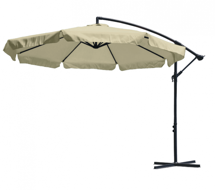 PARASOL OGRODOWY CZAPLA beż