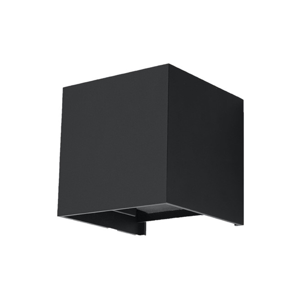 Kinkiet LUCA czarny LED IP54 1xLED