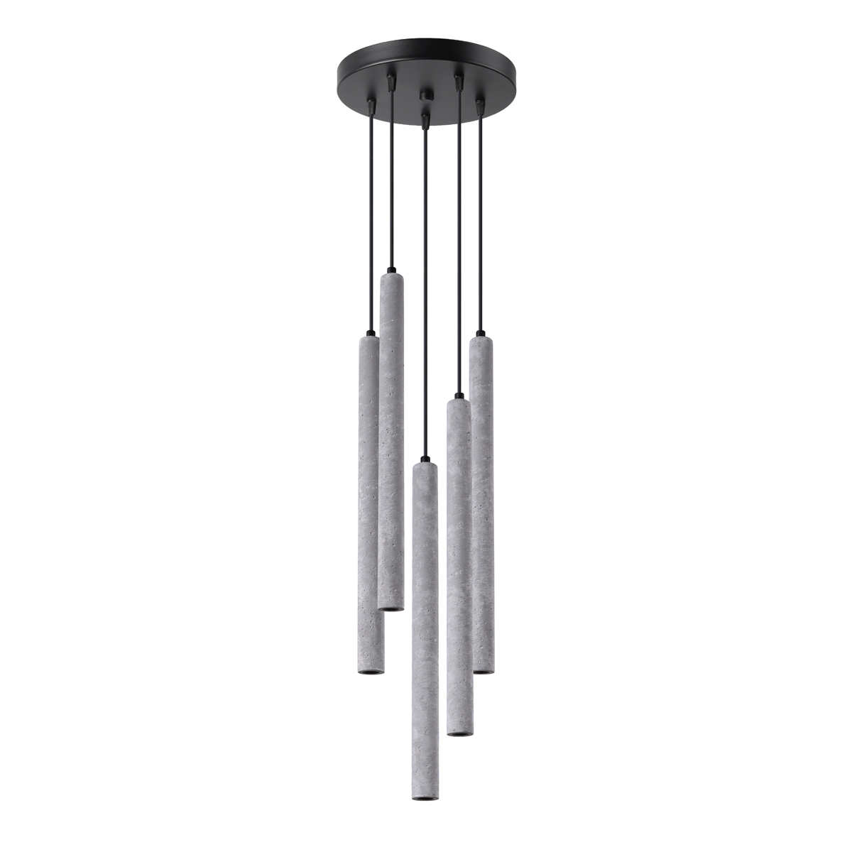 Lampa wisząca PASTELO 5P beton 5xG9