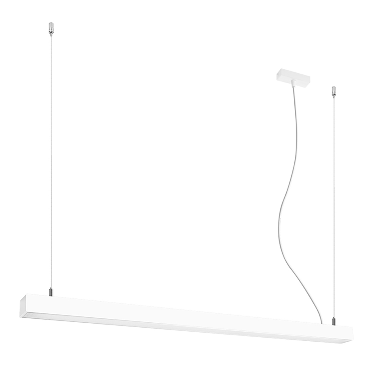 Lampa wisząca PINNE 117 biała 3000K 1xLED