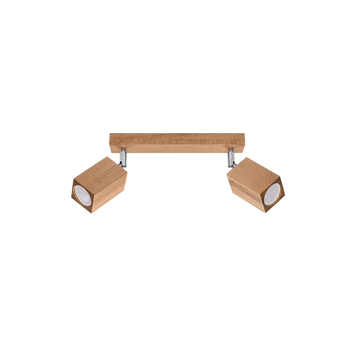 Lampa sufitowa KEKE 2 dąb 2xGU10