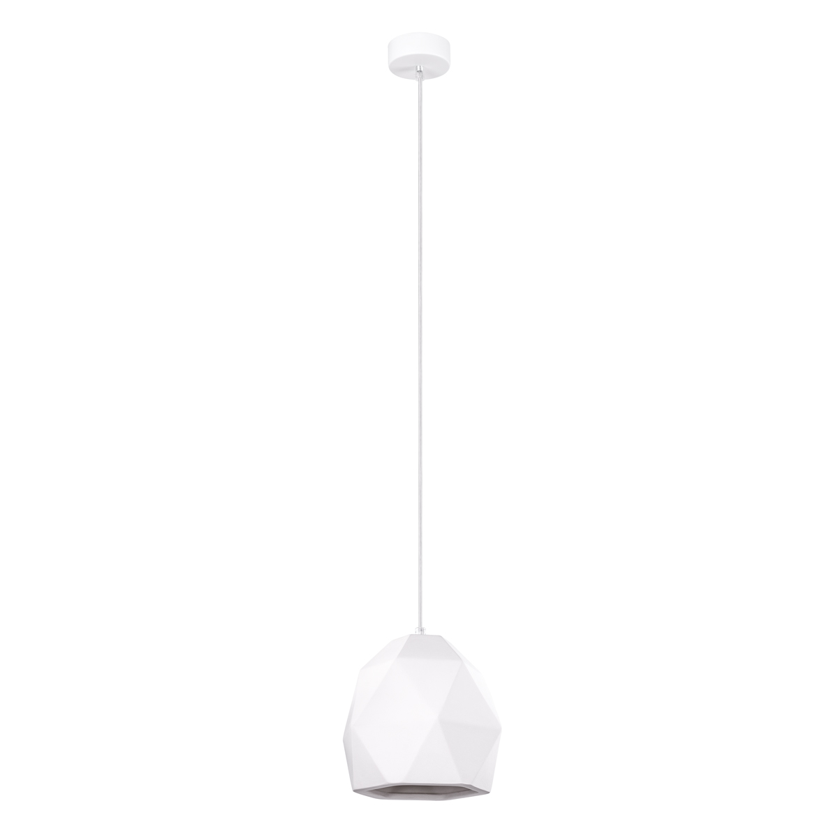 Lampa wisząca ceramiczna MINT biały 1xE27