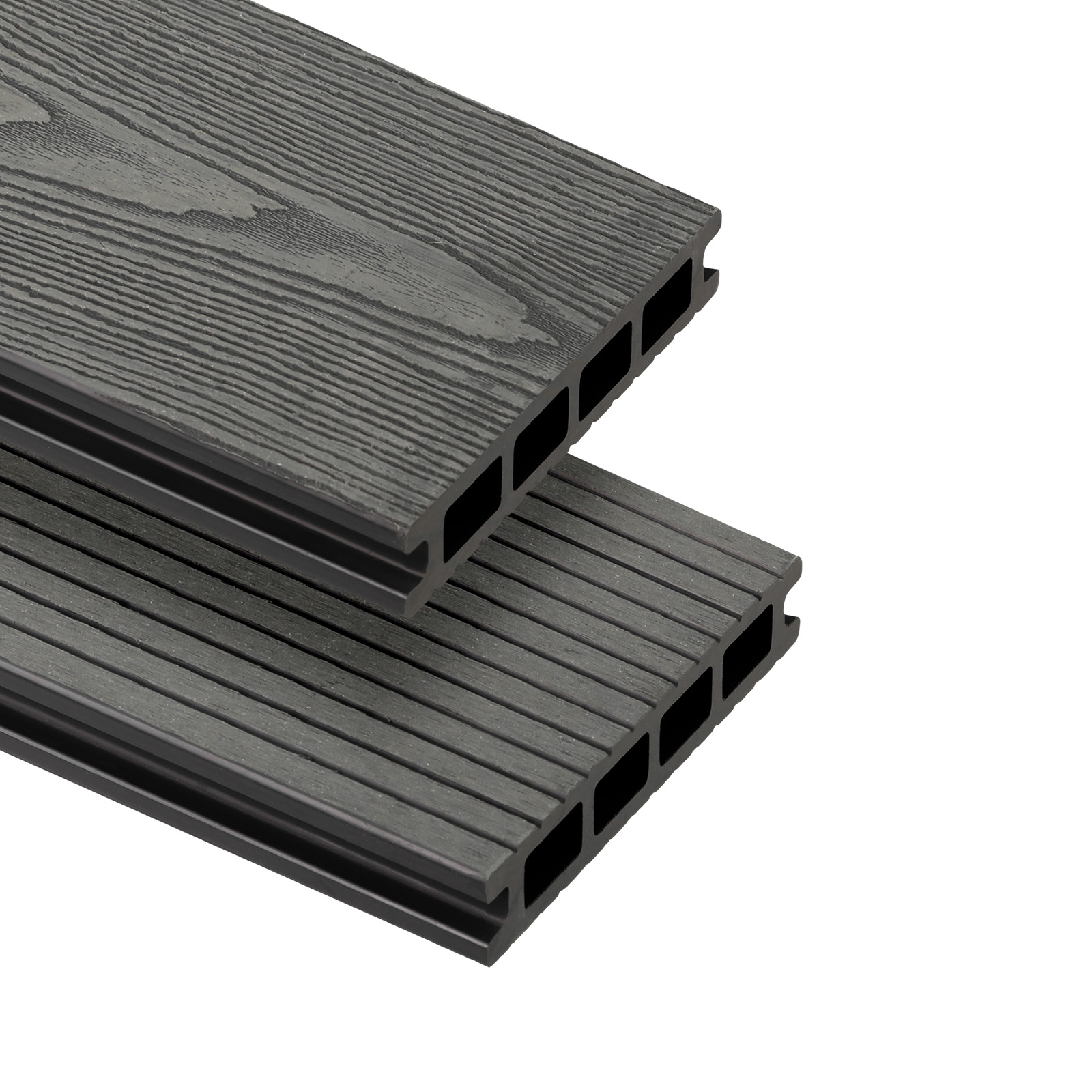 Deska tarasowa WPC BERGDECK S140 dł. 2,2m Szara