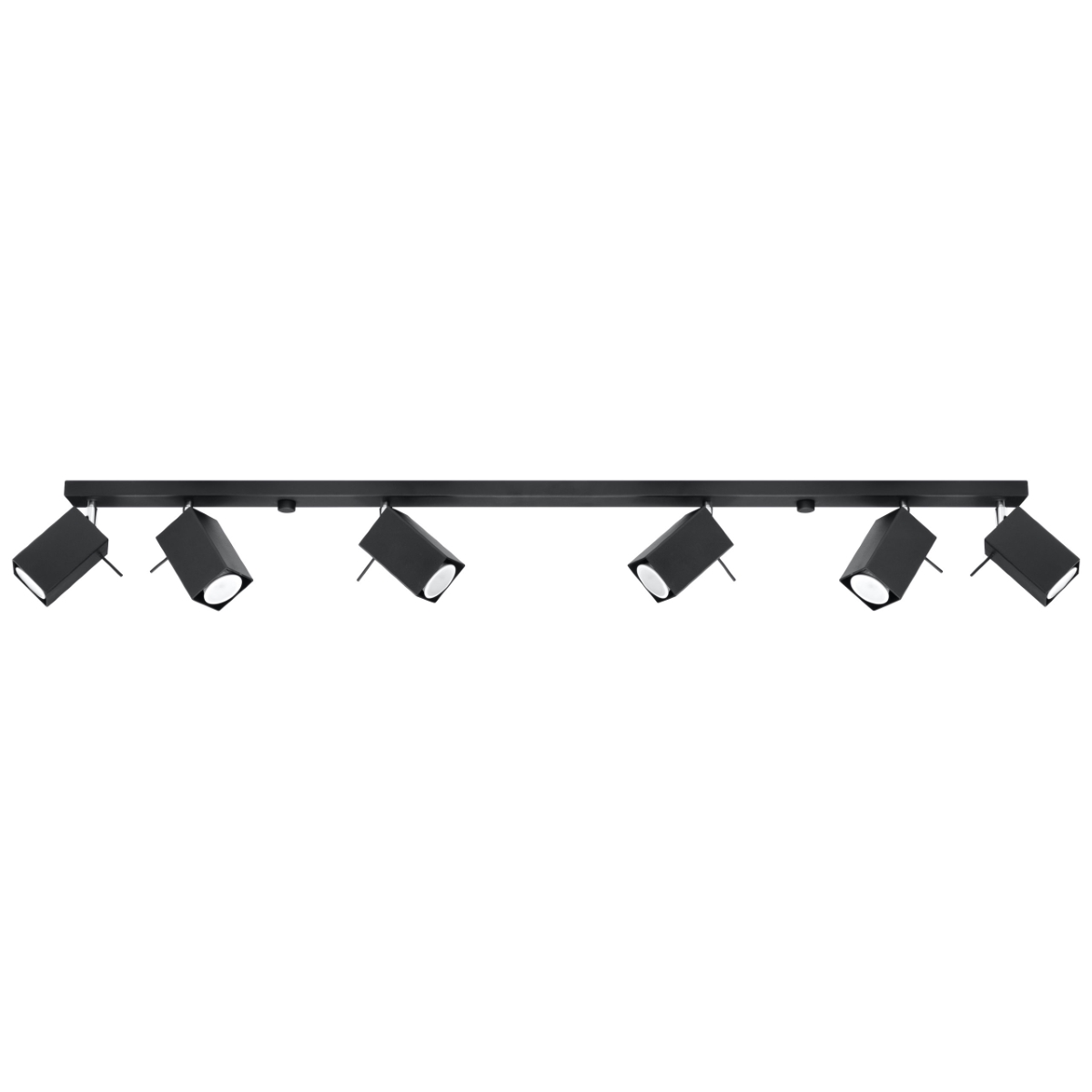 Lampa sufitowa MERIDA 6L czarny 6xGU10