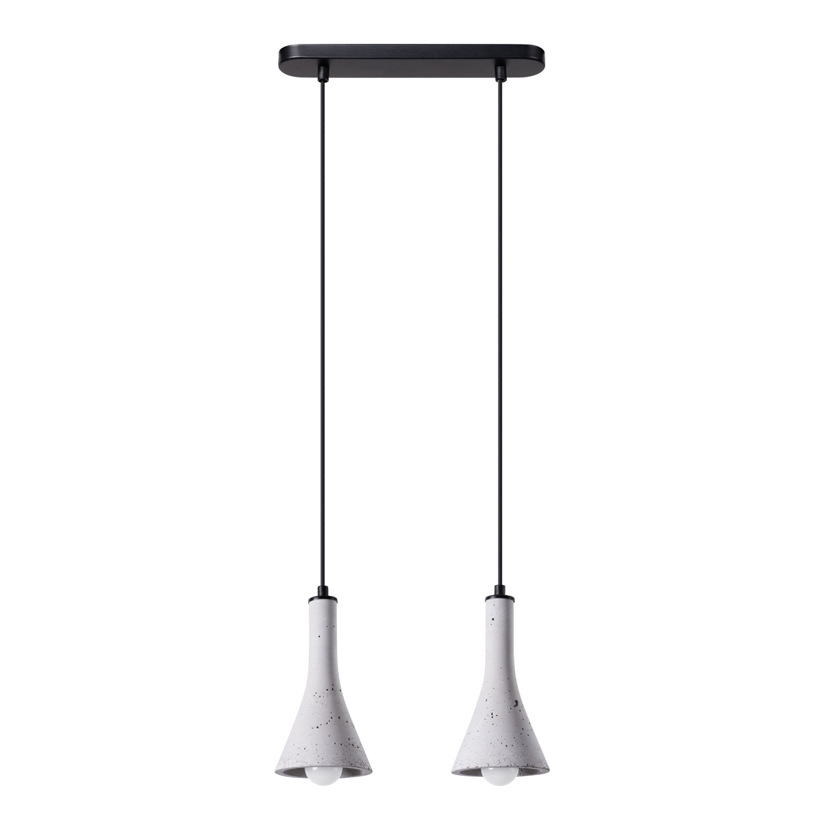 Lampa wisząca REA 2 beton 2xE14