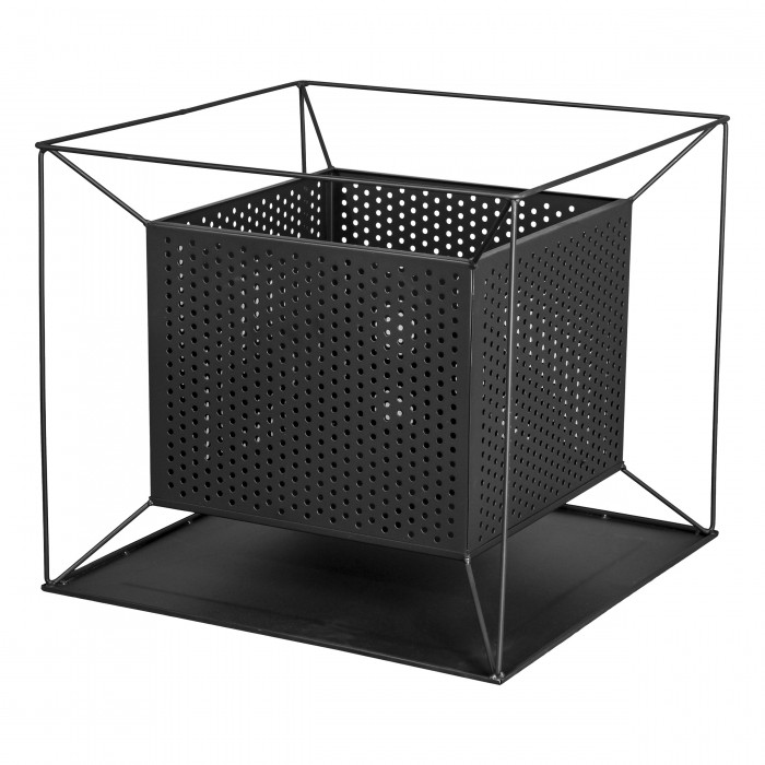 Steel garden fire pit