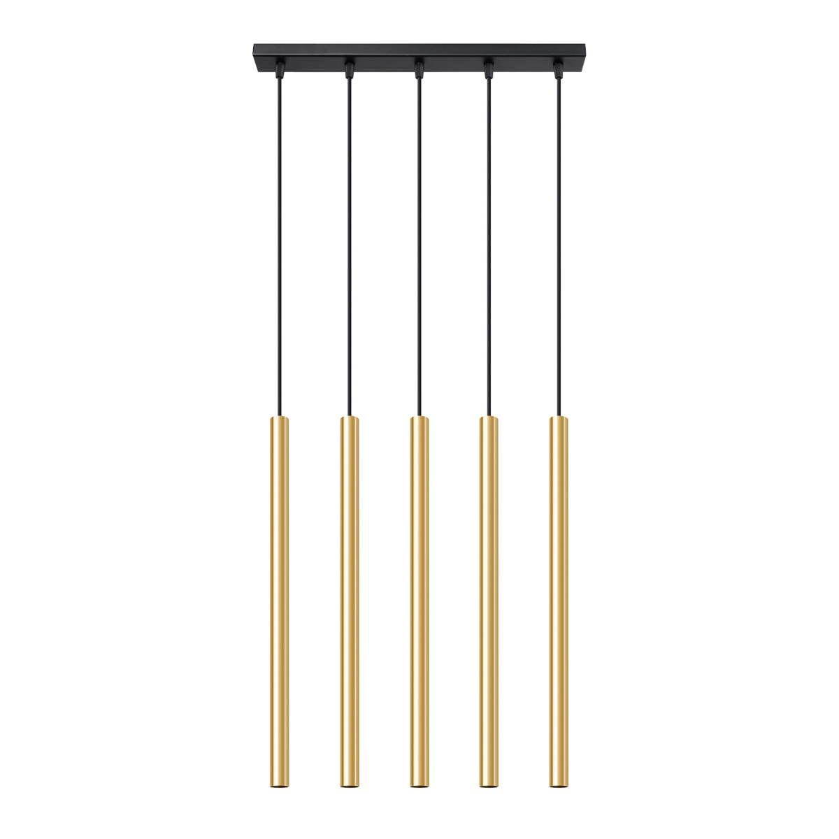 Lampa Wisząca PASTELO 5L złoty połysk 5xG9