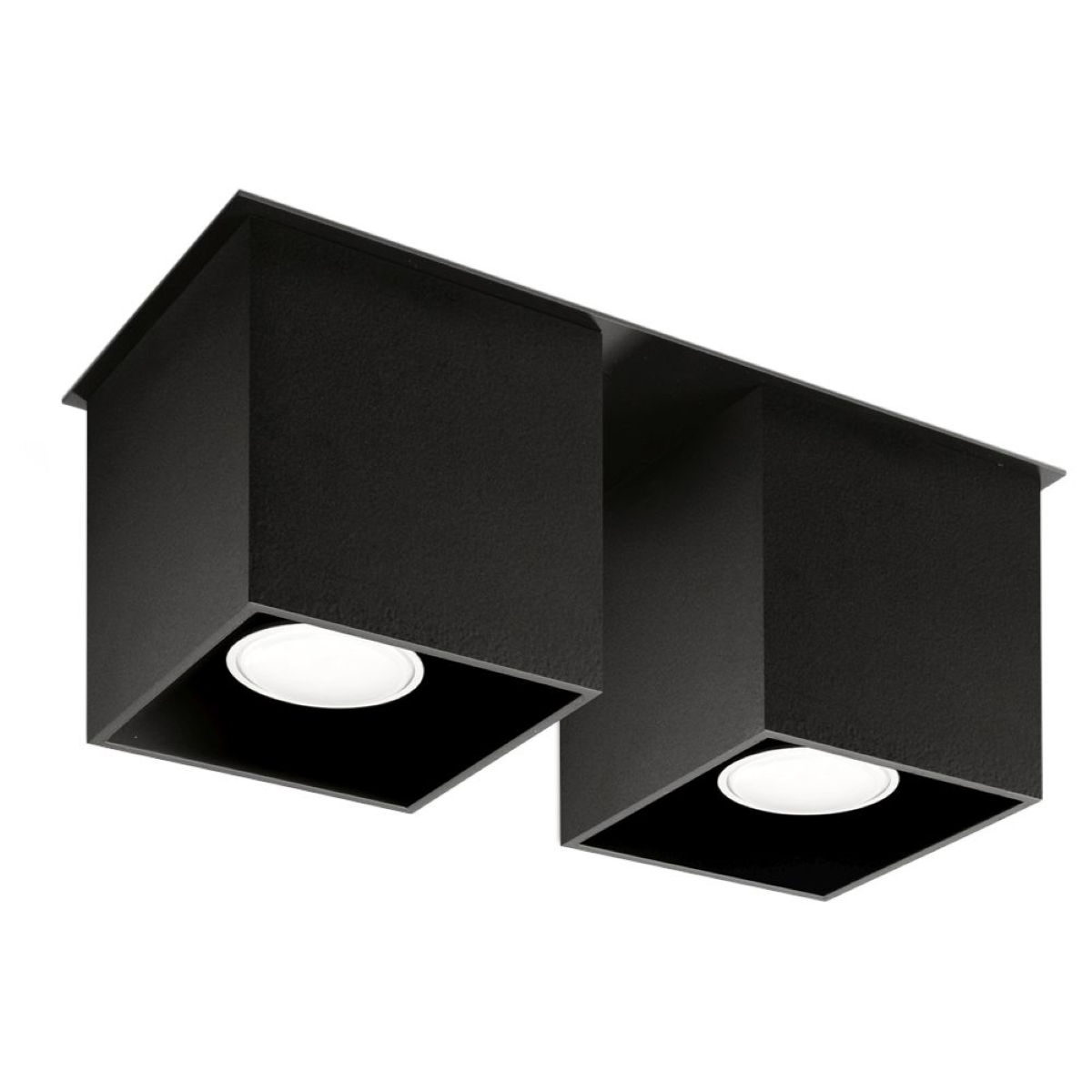 Lampa sufitowa QUAD 2 czarny 2xGU10