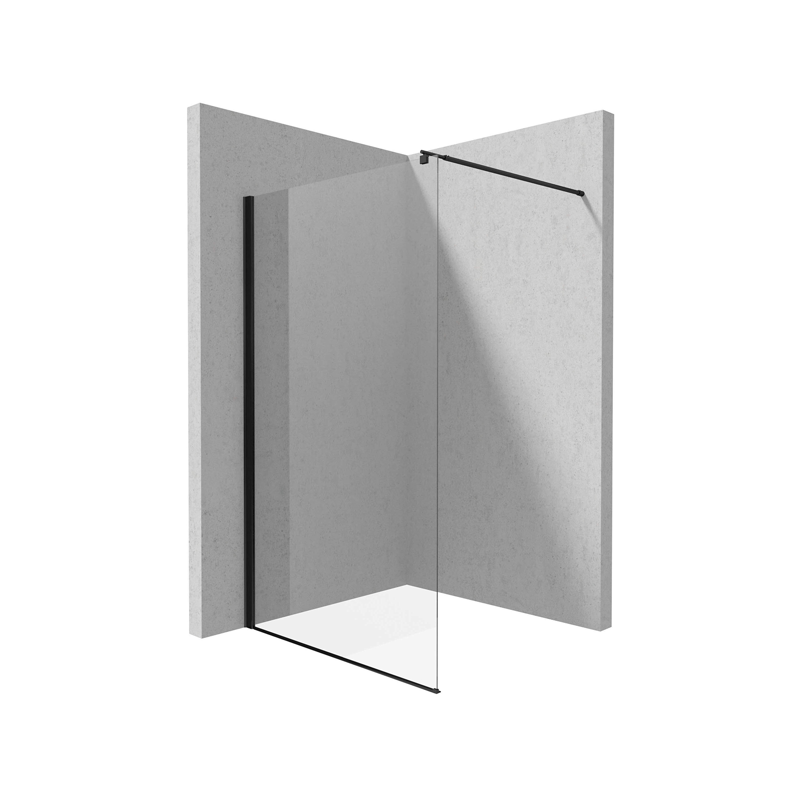 Ścianka prysznicowa / walk-in systemu Kerria Plus 120 cm Deante