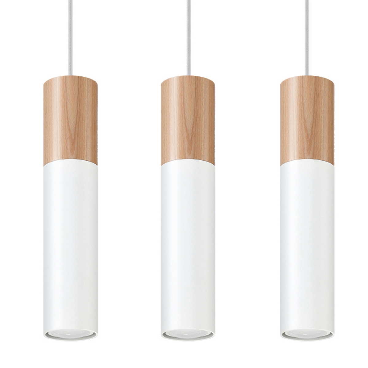 Lampa wisząca PABLO 3L biała 3xGU10