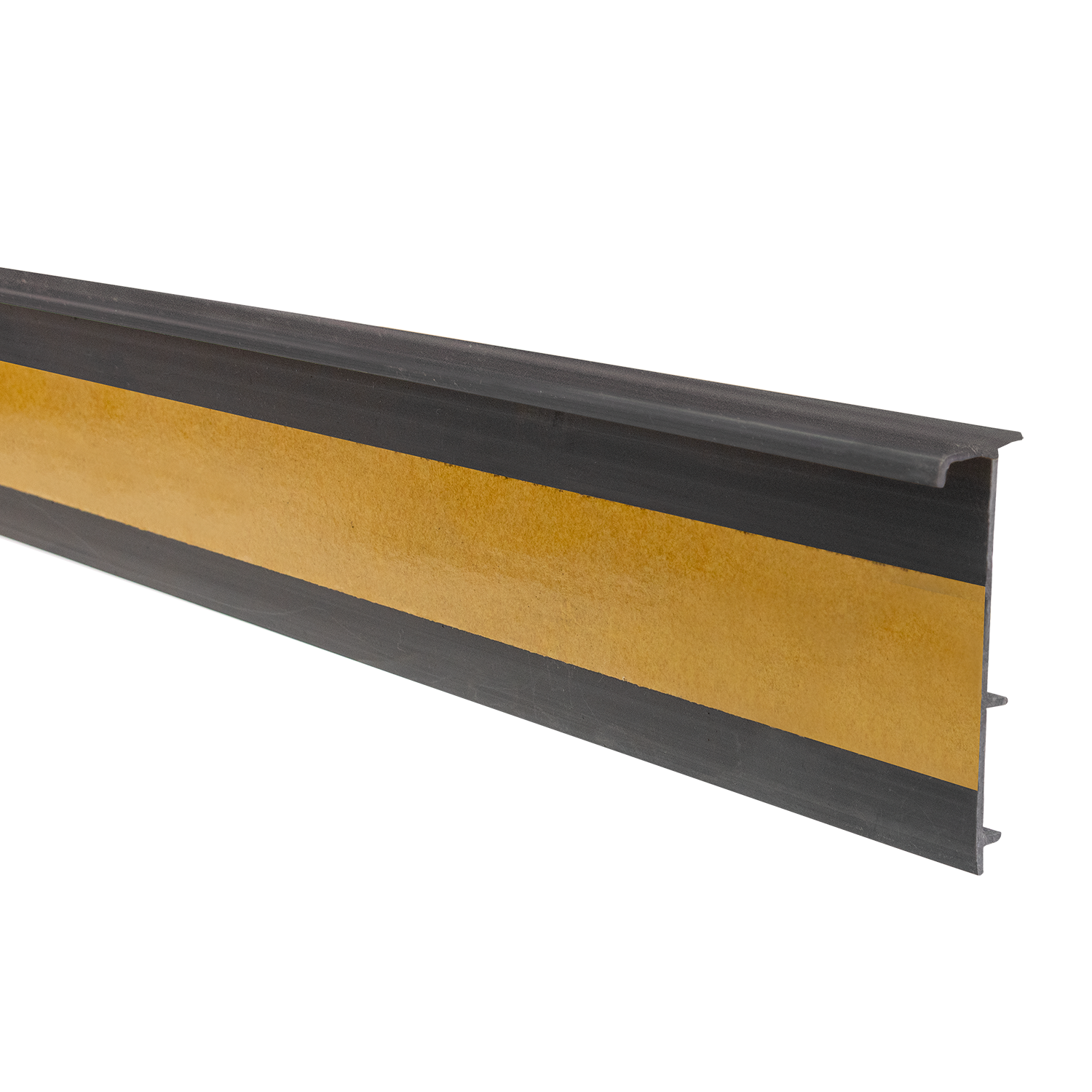 Listwa przyścienna ożebrowana 2,5m/50mm szara ciemna
