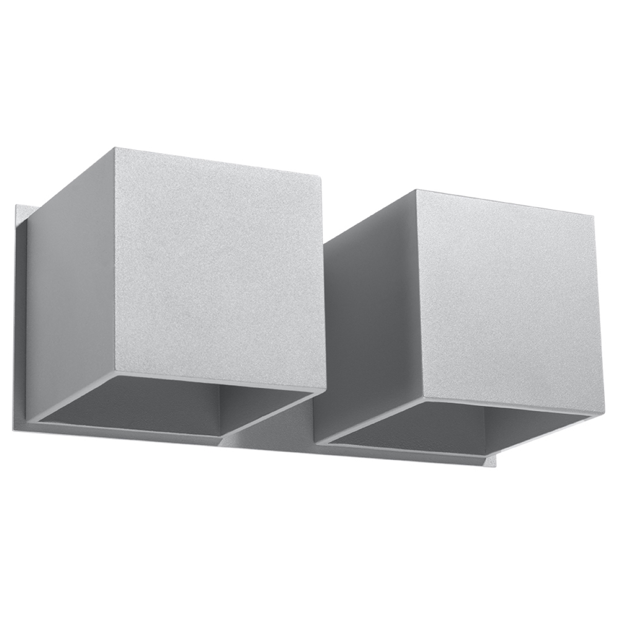 Kinkiet QUAD 2 szary 2xG9