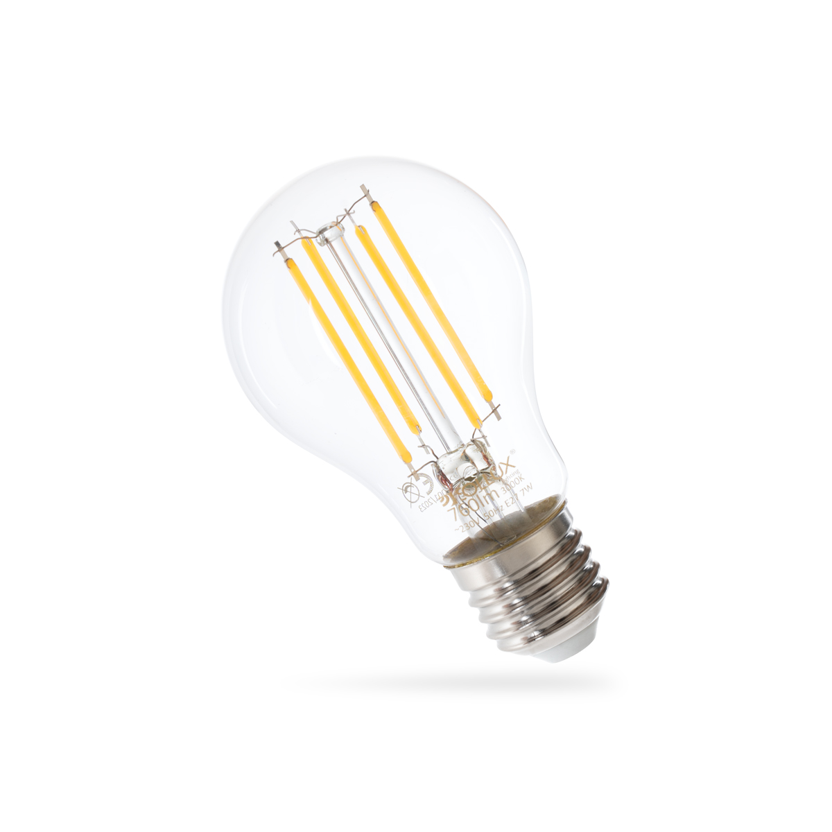 Żarówka LED E27 3000K 7W 760lmŻarówka LED E27 3000K 7W 760lm 0 1xE27