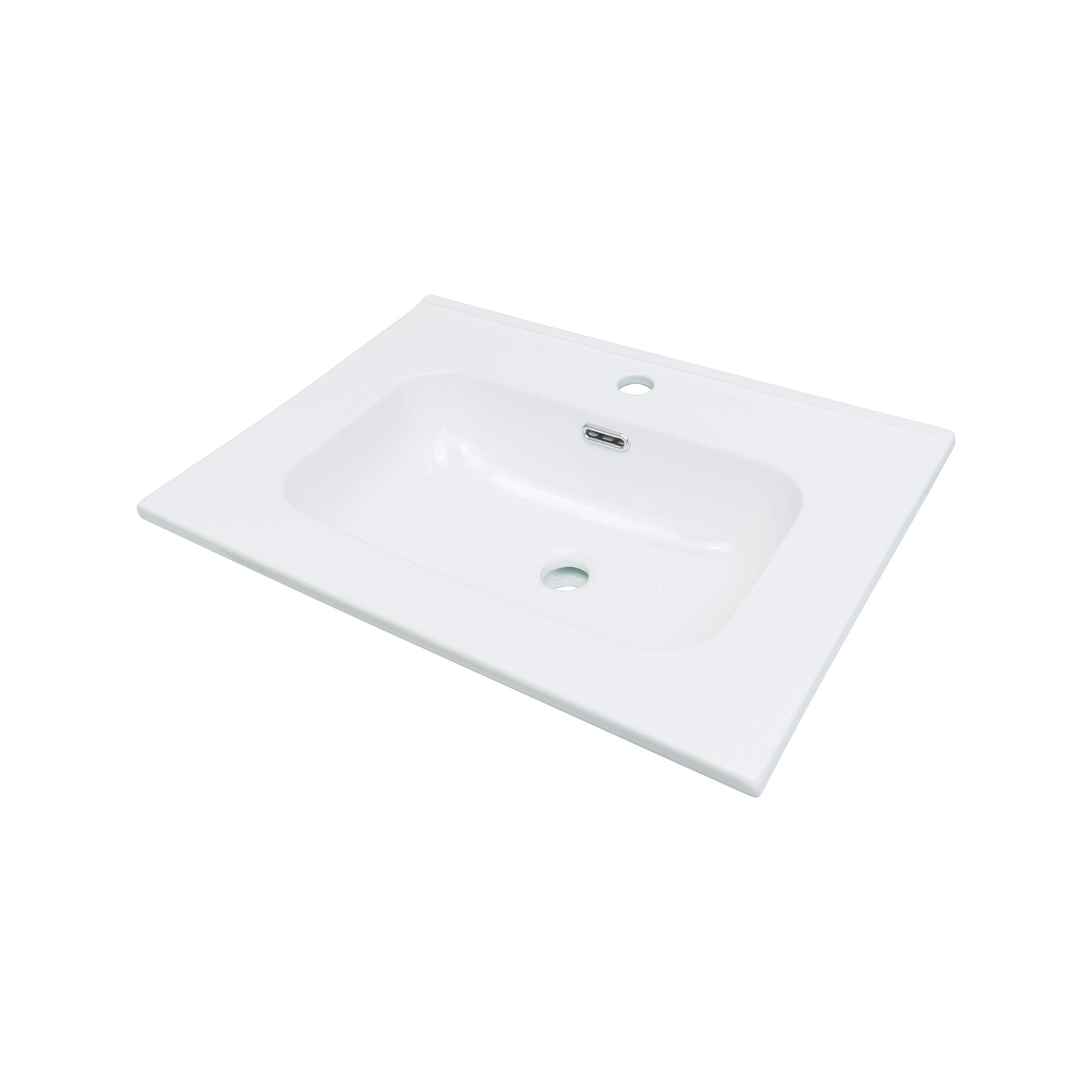 Umywalka ceramiczna wpuszczana - 60 cm Deante